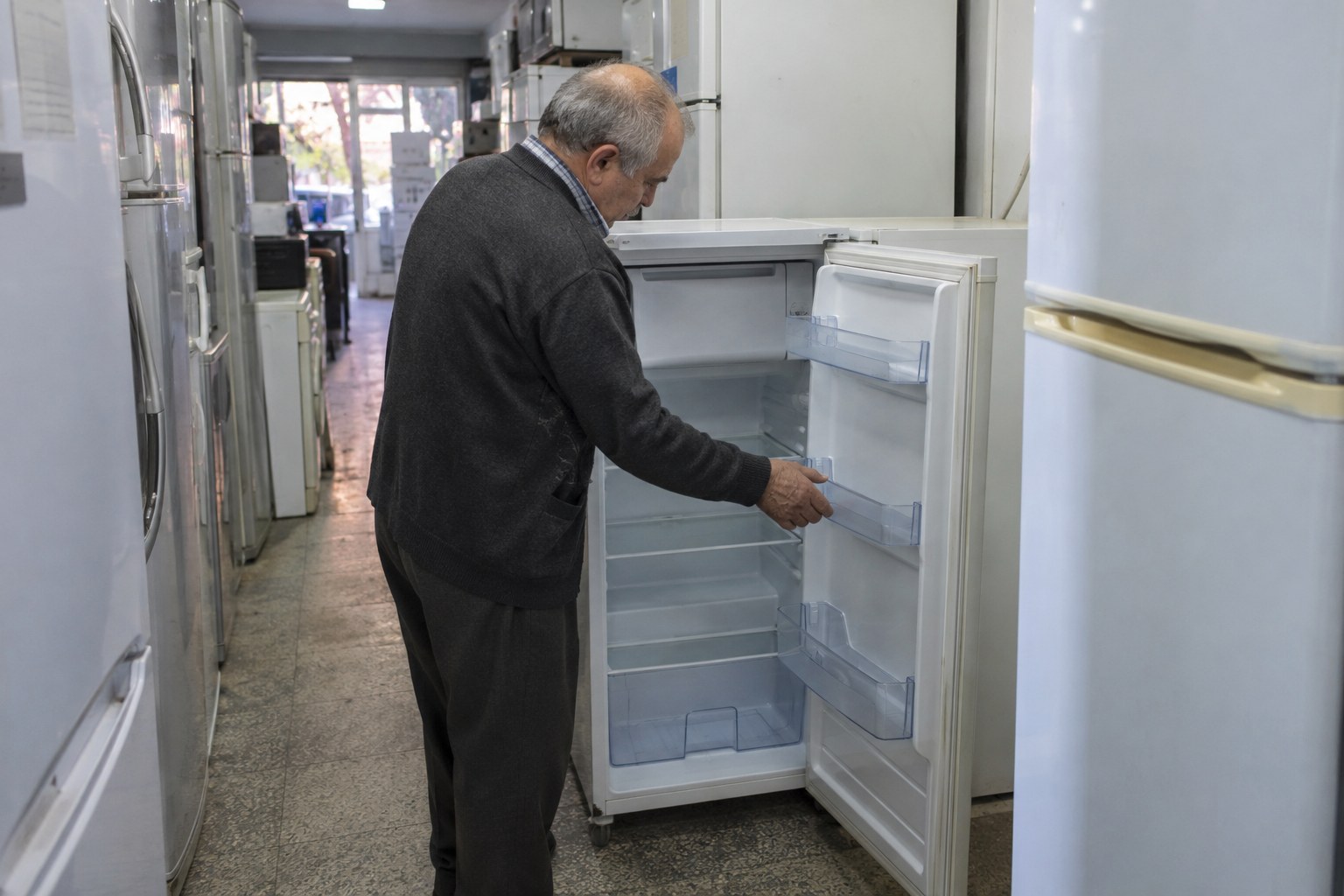 Buzdolabı rafinda usta kontrolu