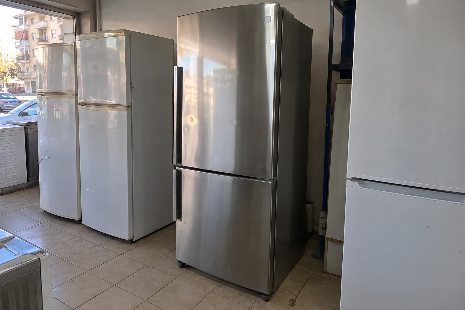 İkinci el inoks buzdolabı